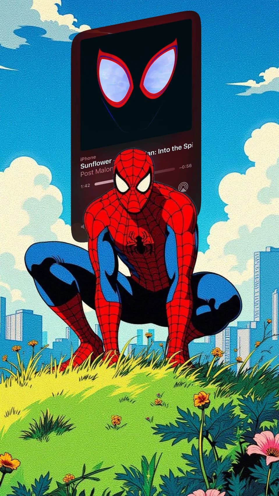 Final image with layered composition